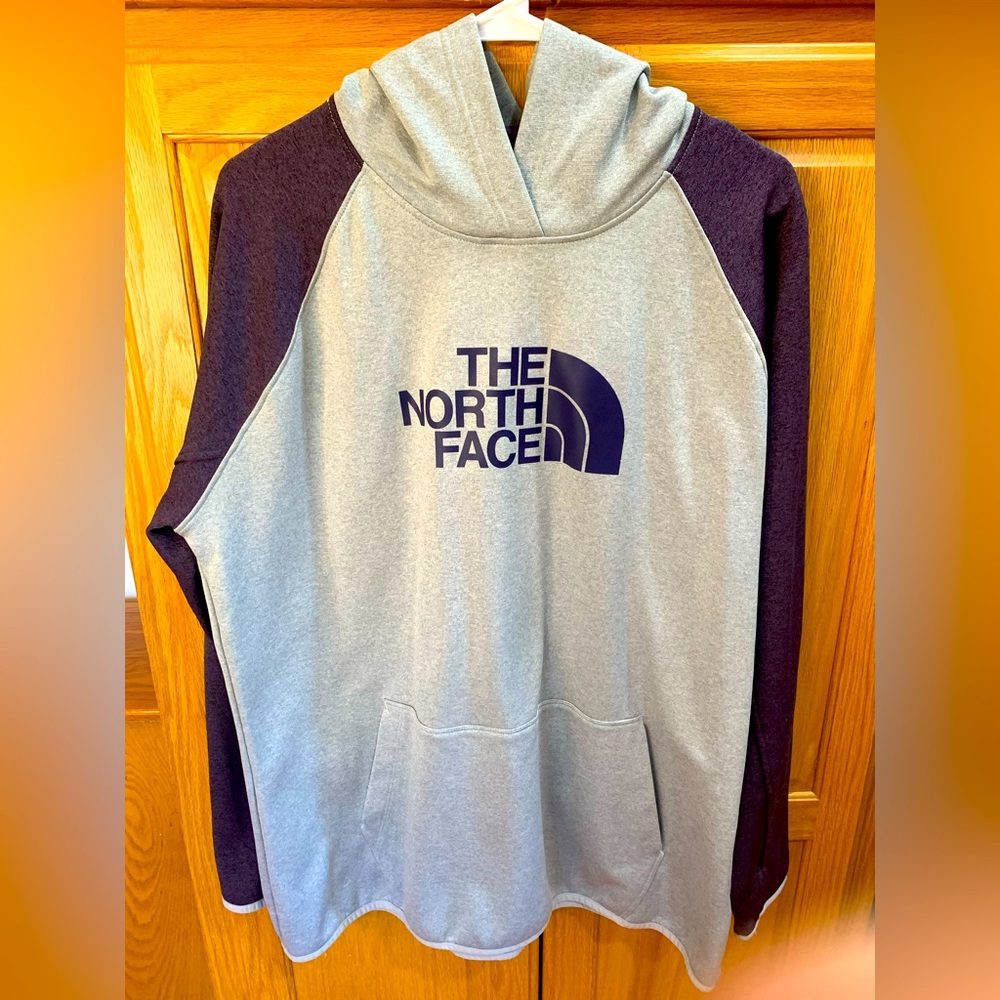 The North Face sweatshirt